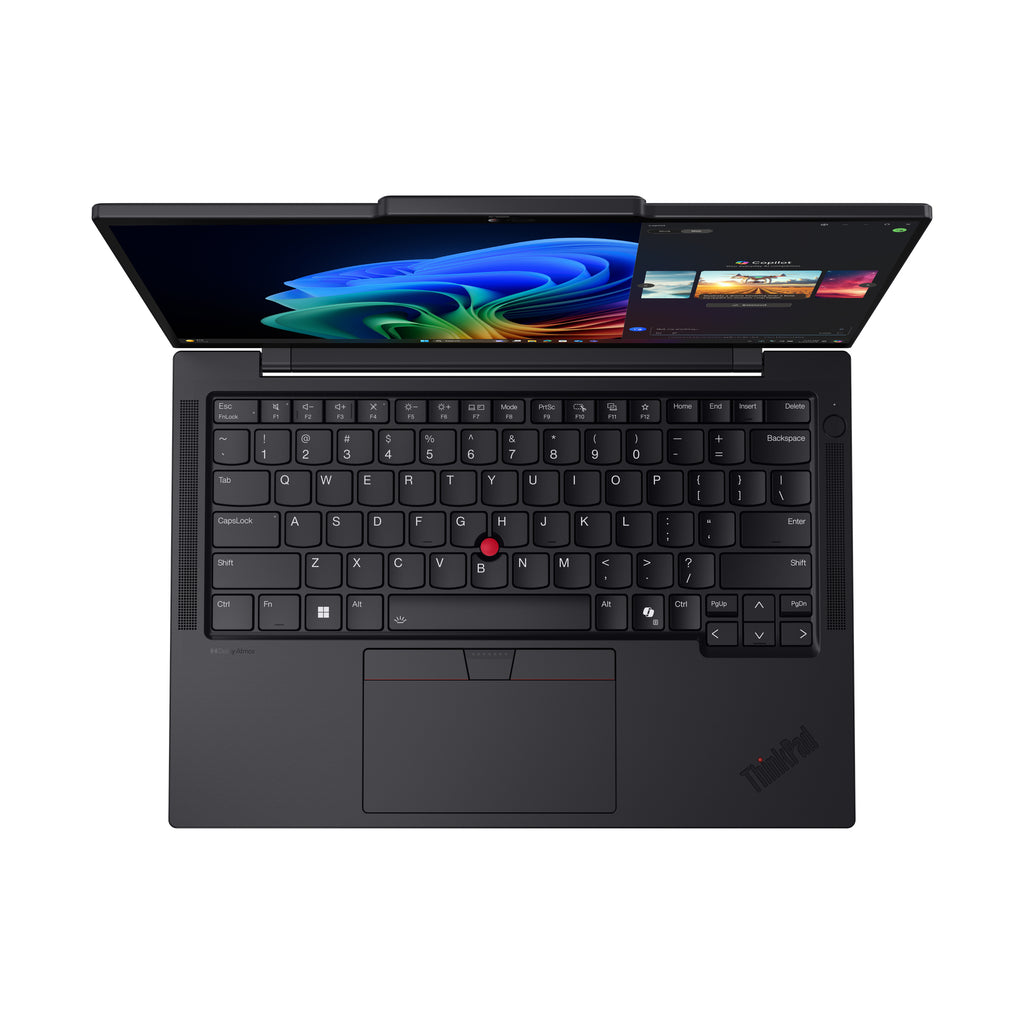 Lenovo ThinkPad T14s Gen 6 (Intel) Copilot+ PC Intel Core Ultra 7 258V Laptop 35,6 cm (14") WUXGA 32 GB LPDDR5x-SDRAM 1 TB SSD Wi-Fi 7 (802.11be) Windows 11 Pro Nordic Schwarz