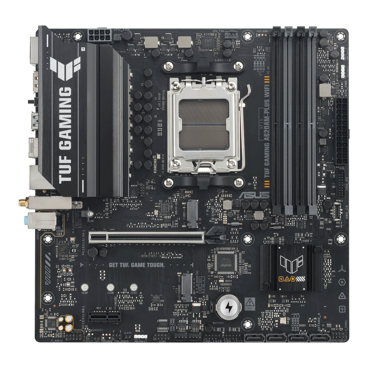 ASUS TUF Gaming A620AM-PLUS WIFI AMD A620A AM5-sockel micro ATX