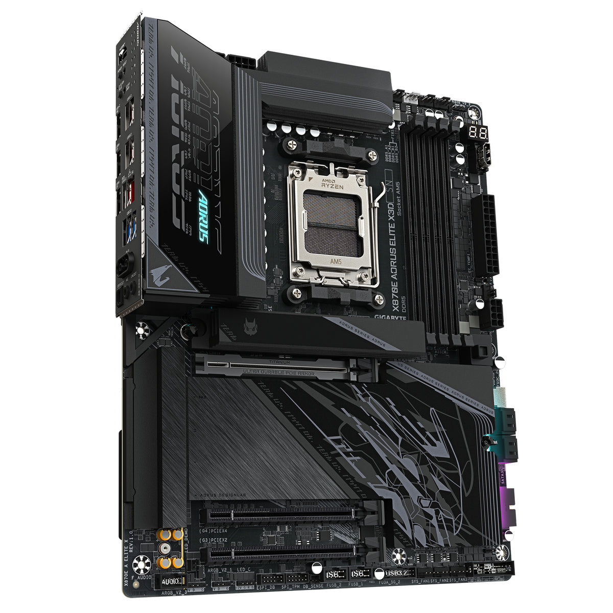 GIGABYTE X870E AORUS ELITE X3D AMD X870E AM5-Sockel ATX