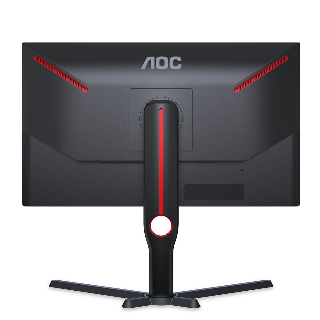AOC G3 25G3ZM/BK platta pc-skärmar 62,2 cm (24.5") 1920 x 1080 pixlar Full HD Svart, Röd