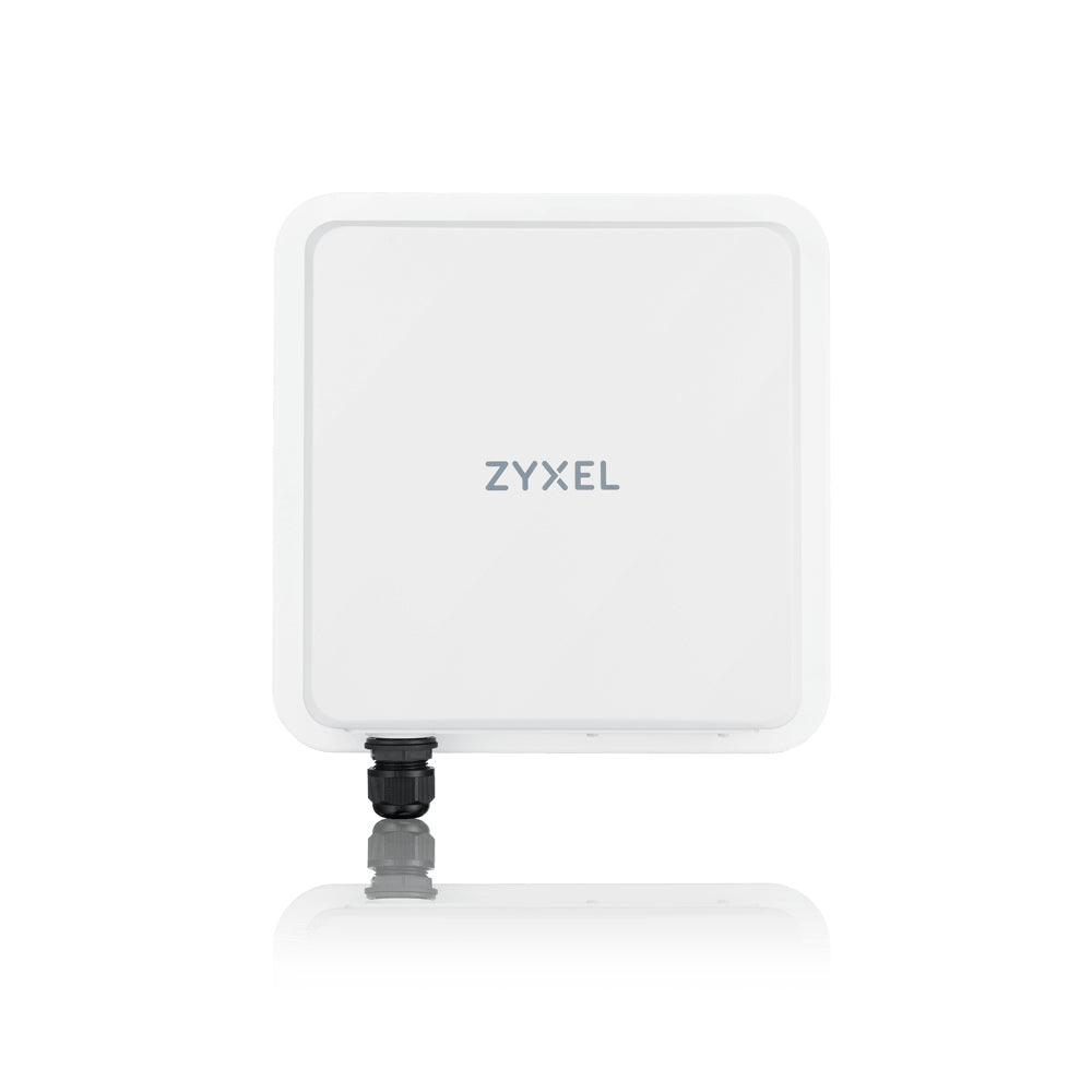 Zyxel Nebula FWA710 trådlös router Multi-Gigabit Ethernet Dual-band (2,4 GHz / 5 GHz) 5G Vit