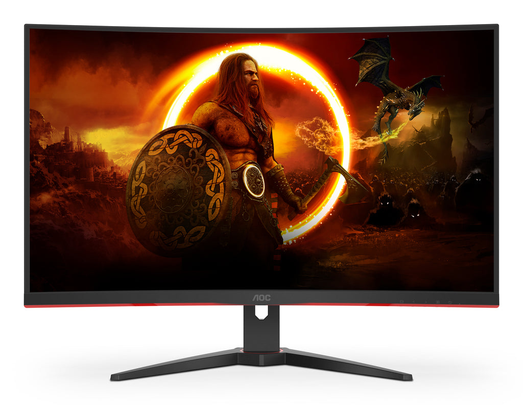 AOC G2 C32G2ZE/BK Flat PC Monitors 80 cm (31.5") 1920 x 1080 Pixels Full HD LED Black, Red