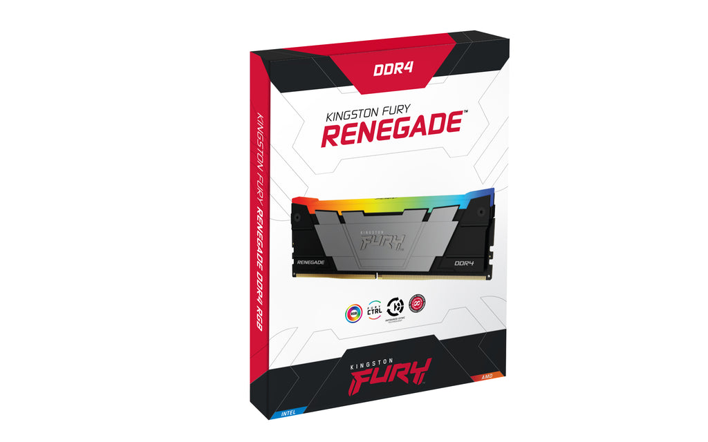 Kingston Technology FURY Renegade RGB RAM-minnen 16 GB 1 x 16 GB DDR4 3200 MT/s 288-pin DIMM