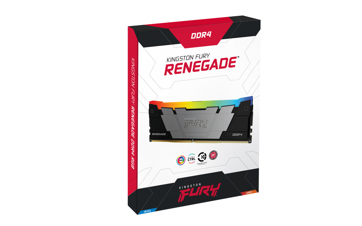 Kingston Technology FURY Renegade RGB RAM 16 GB 1 x 16 GB DDR4 3200 MT/s 288-pin DIMM