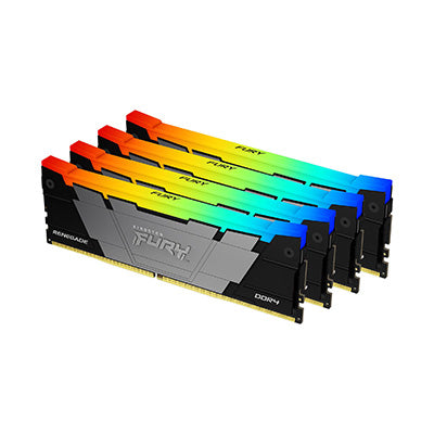 Kingston Technology FURY Renegade RGB RAM-minnen 32 GB 4 x 8 GB DDR4 3600 MT/s 288-pin DIMM