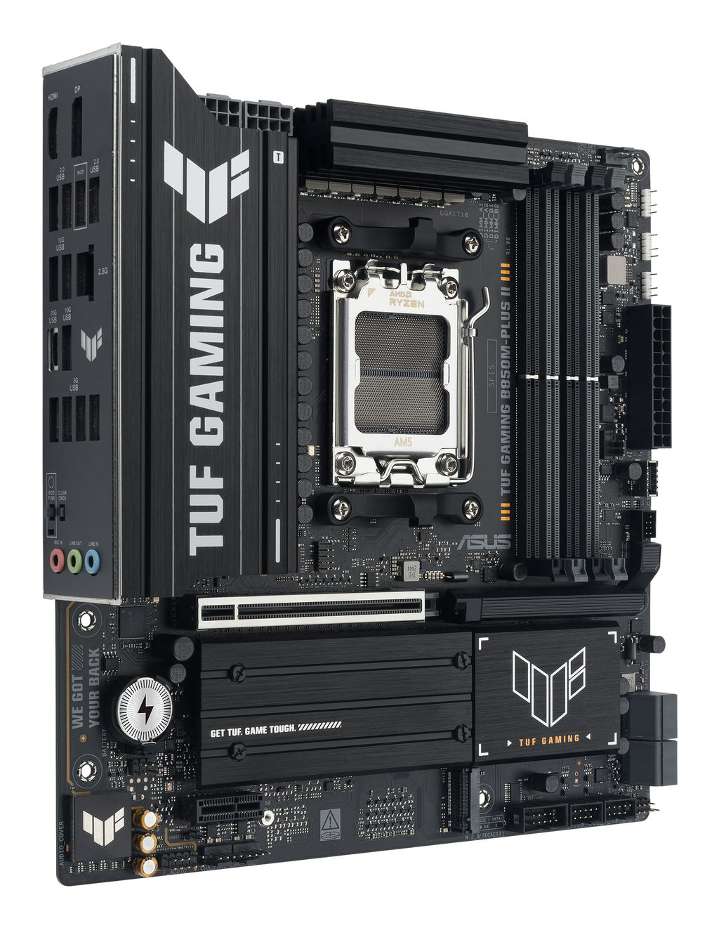 ASUS TUF Gaming B850M-PLUS II AMD B850 AM5-Sockel micro ATX