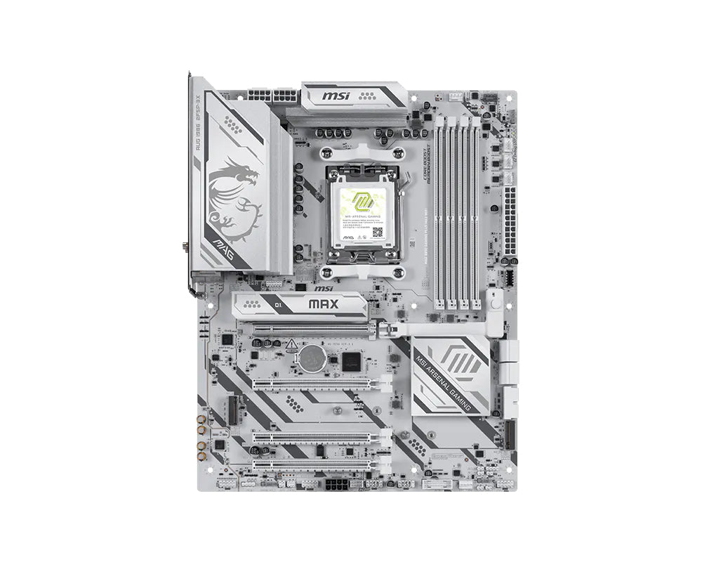 MSI MAG B850 GAMING PLUS MAX WIFI moderkort AMD B850 AM5-sockel ATX