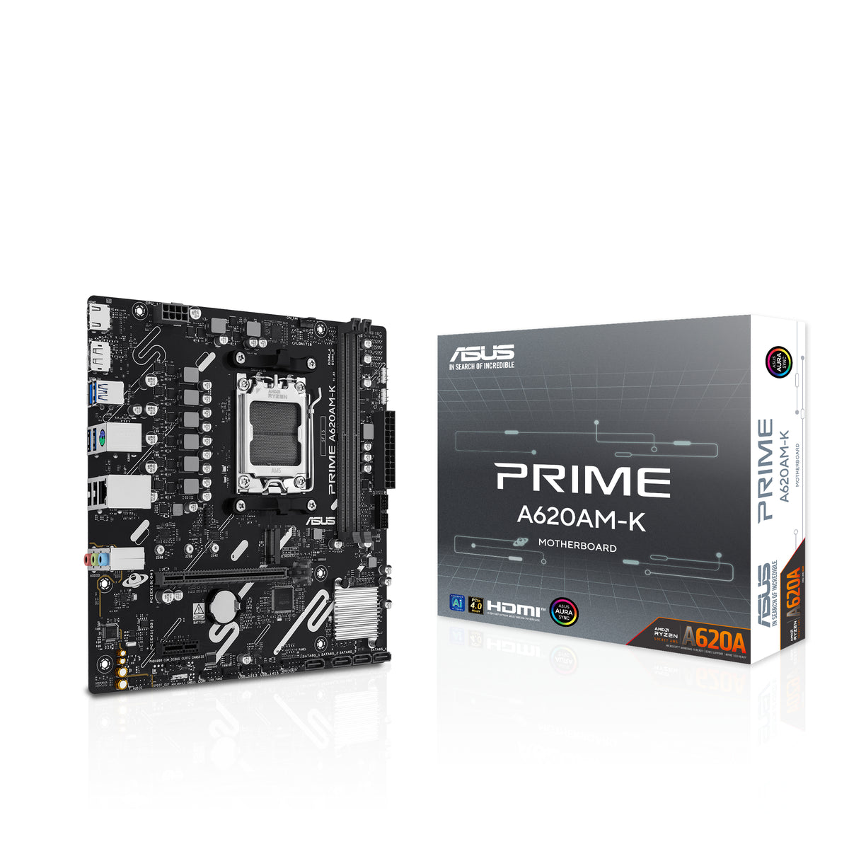ASUS PRIME A620AM-K Micro ATX AM5 AMD