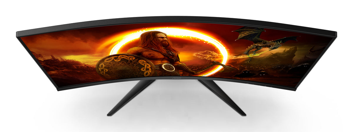AOC G2 C32G2ZE/BK Flat PC Monitors 80 cm (31.5") 1920 x 1080 Pixels Full HD LED Black, Red