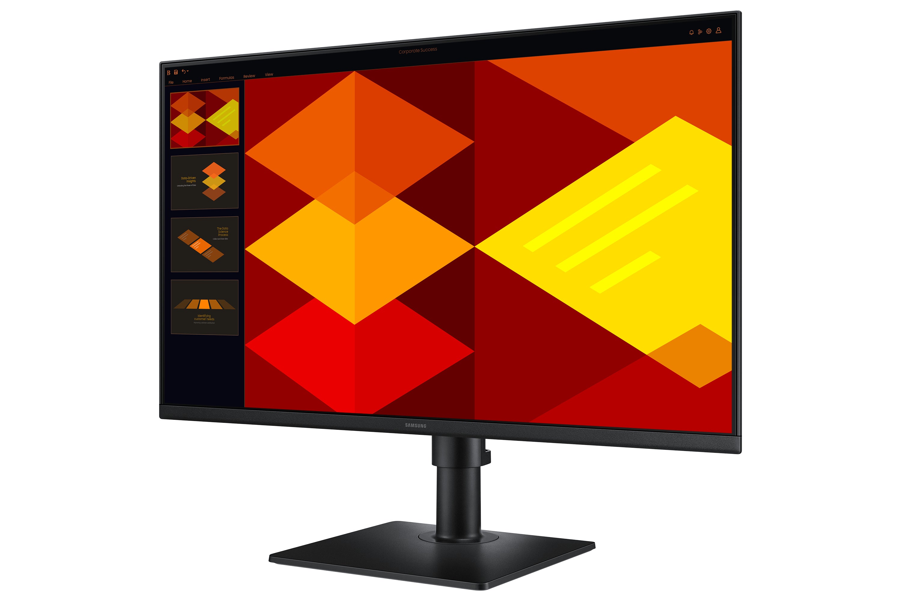 Samsung S40GD écrans plats PC 68,6 cm (27") 1920 x 1080 pixels Full HD LCD Noir
