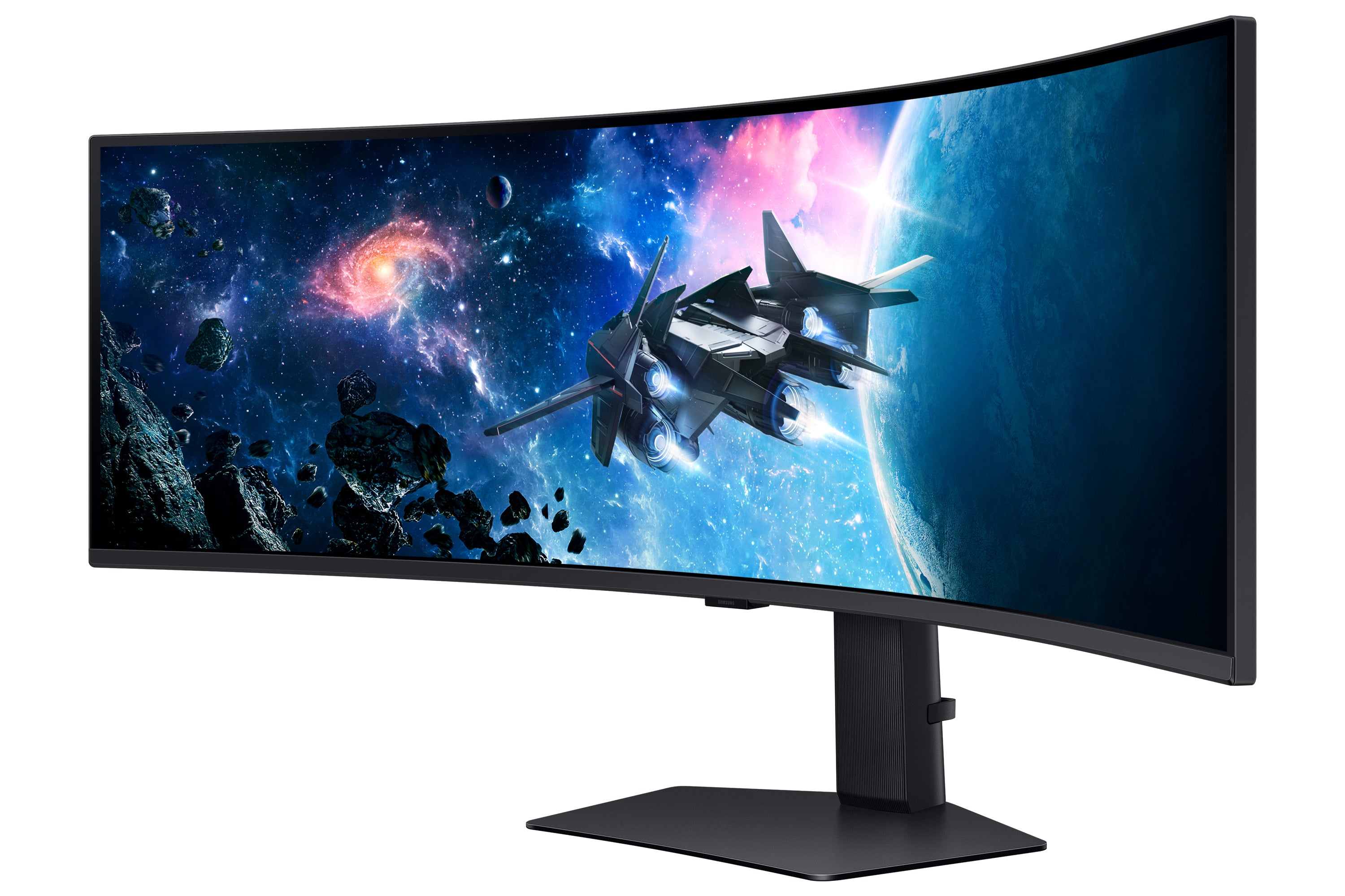 Samsung G95C flache PC-Bildschirme 124,5 cm (49") 5120 x 1440 Pixel Dual QHD LED Schwarz