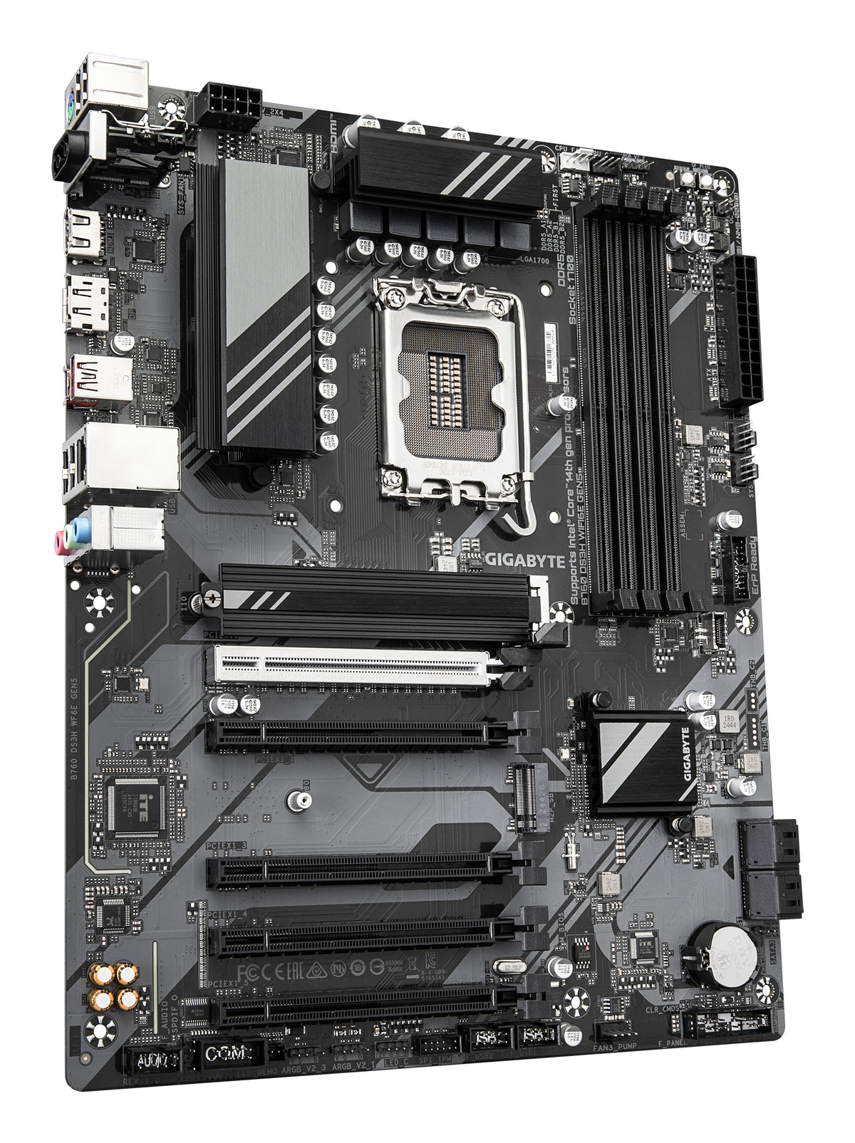 GIGABYTE B760 DS3H WIFI6E GEN5 Intel B760 Express LGA 1700 ATX