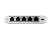 Ubiquiti UniFi Switch Flex Mini 2.5G Switch 5-portar 2.5 Gigabit Ethernet PoE