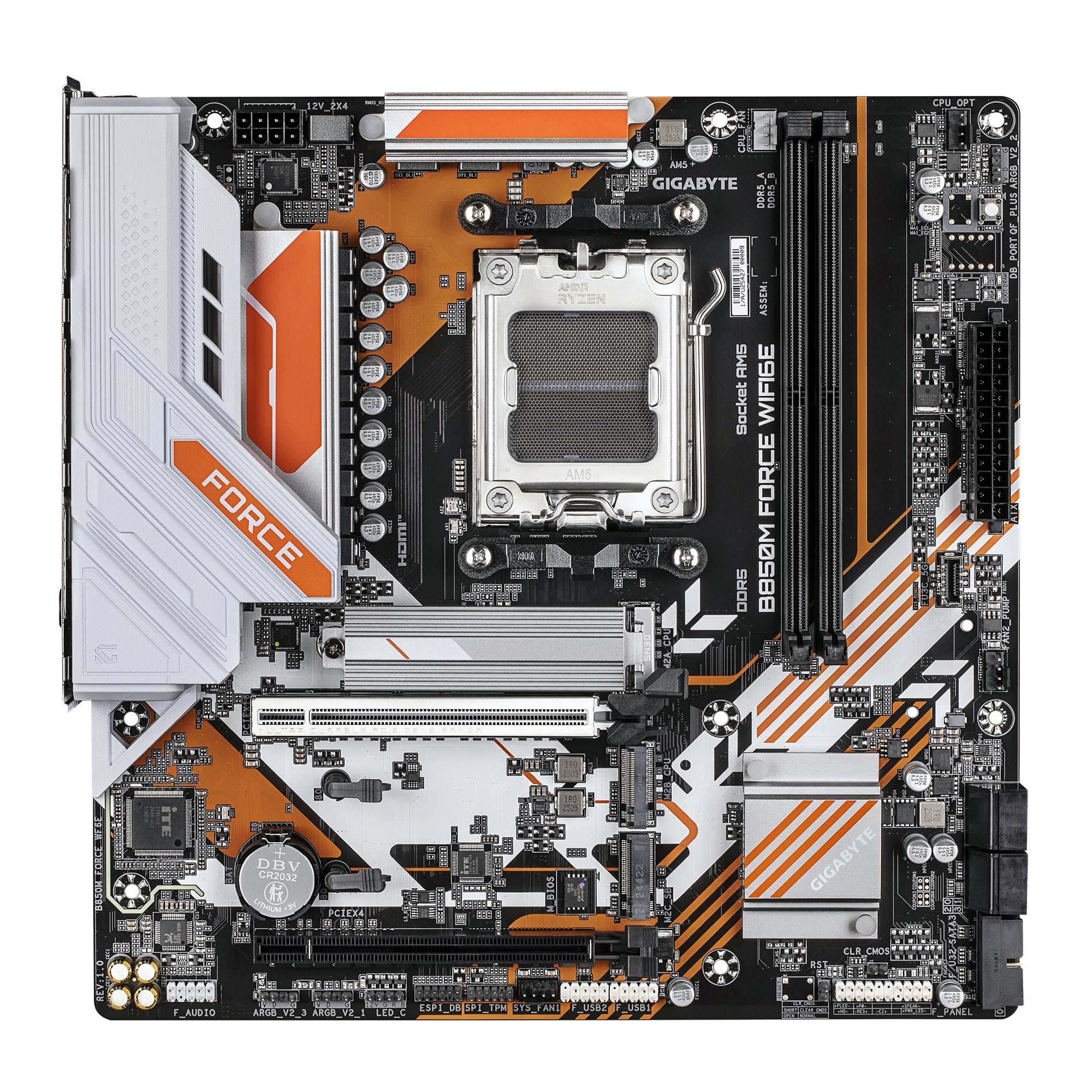 GIGABYTE B850M FORCE WIFI6E AMD B850 AM5-sockel micro ATX