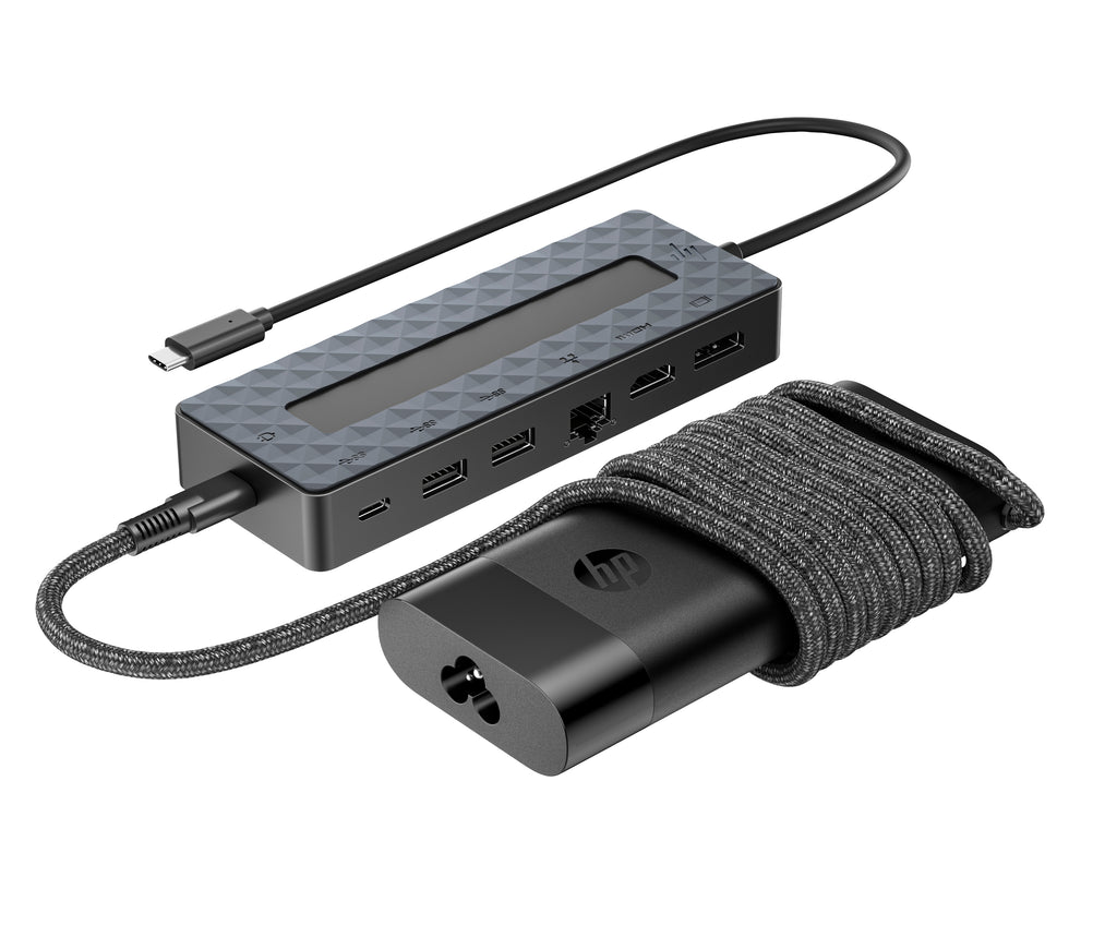 HP Universal USB-C Hub and Laptop Charger