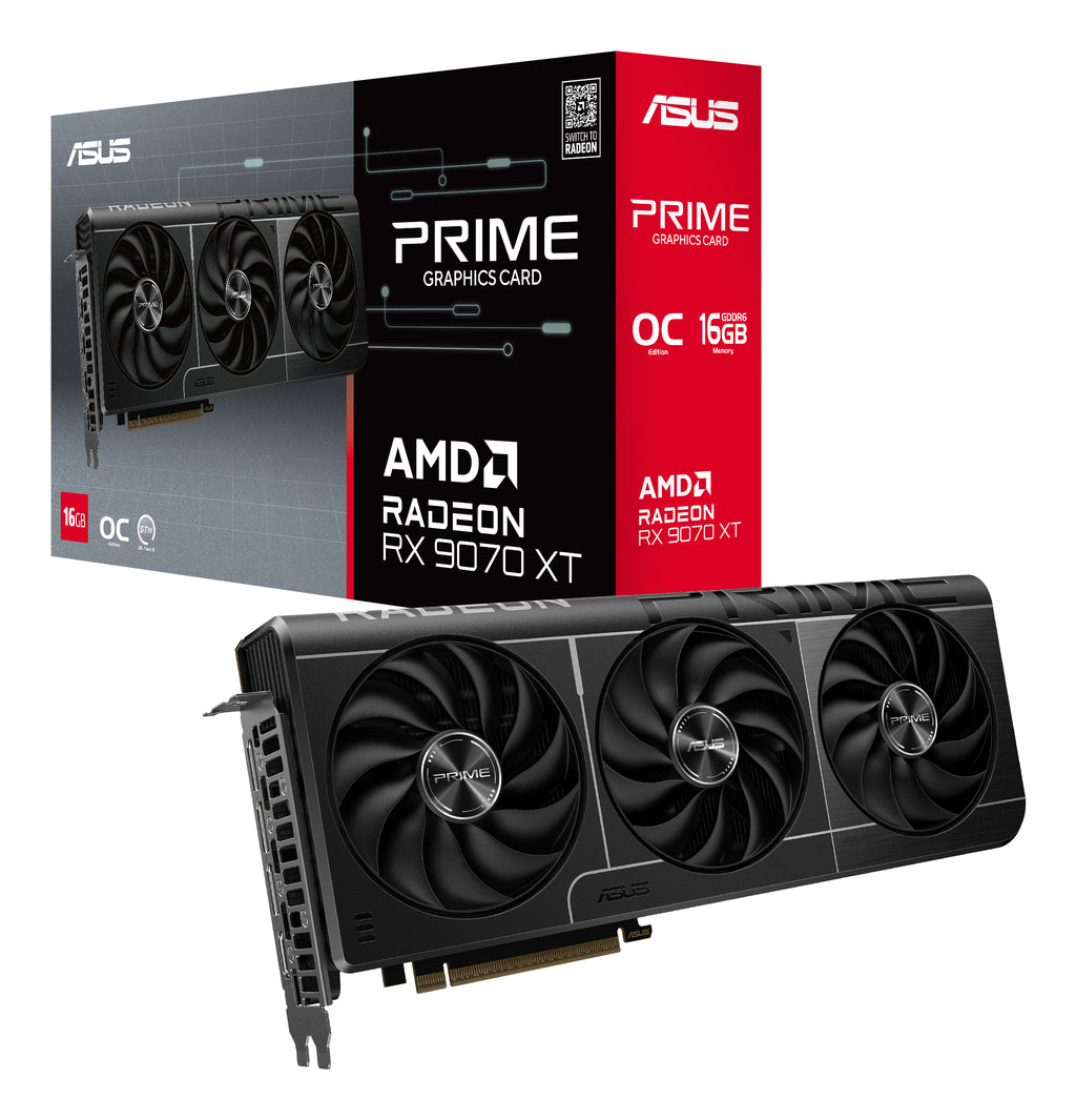 ASUS Prime Radeon RX 9070 XT OC Edition 16GB
