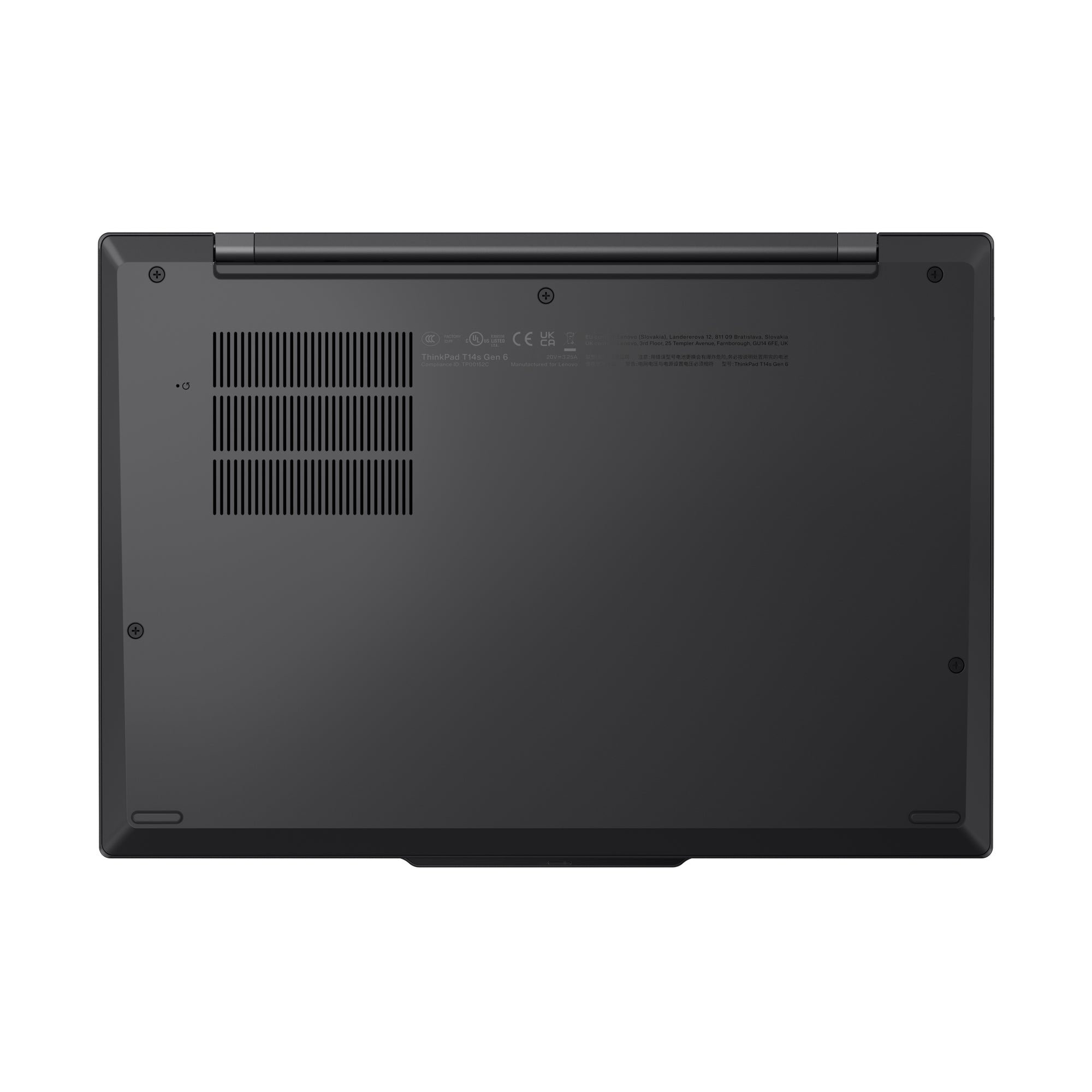 Lenovo ThinkPad T14s Gen 6 (Intel) Copilot+ PC Intel Core Ultra 7 258V Laptop 35,6 cm (14") WUXGA 32 GB LPDDR5x-SDRAM 1 TB SSD Wi-Fi 7 (802.11be) Windows 11 Pro Nordic Schwarz
