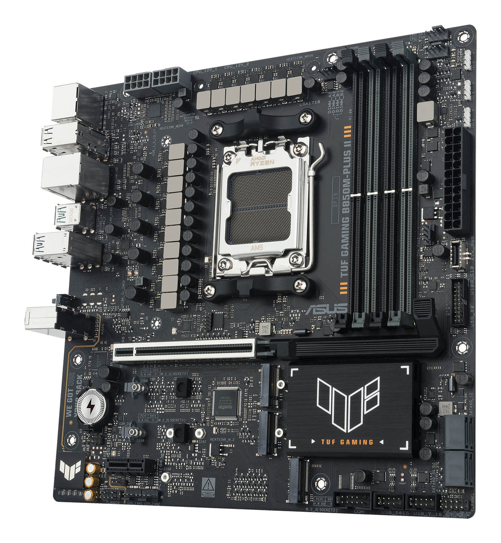 ASUS TUF Gaming B850M-PLUS II AMD B850 AM5-Sockel micro ATX