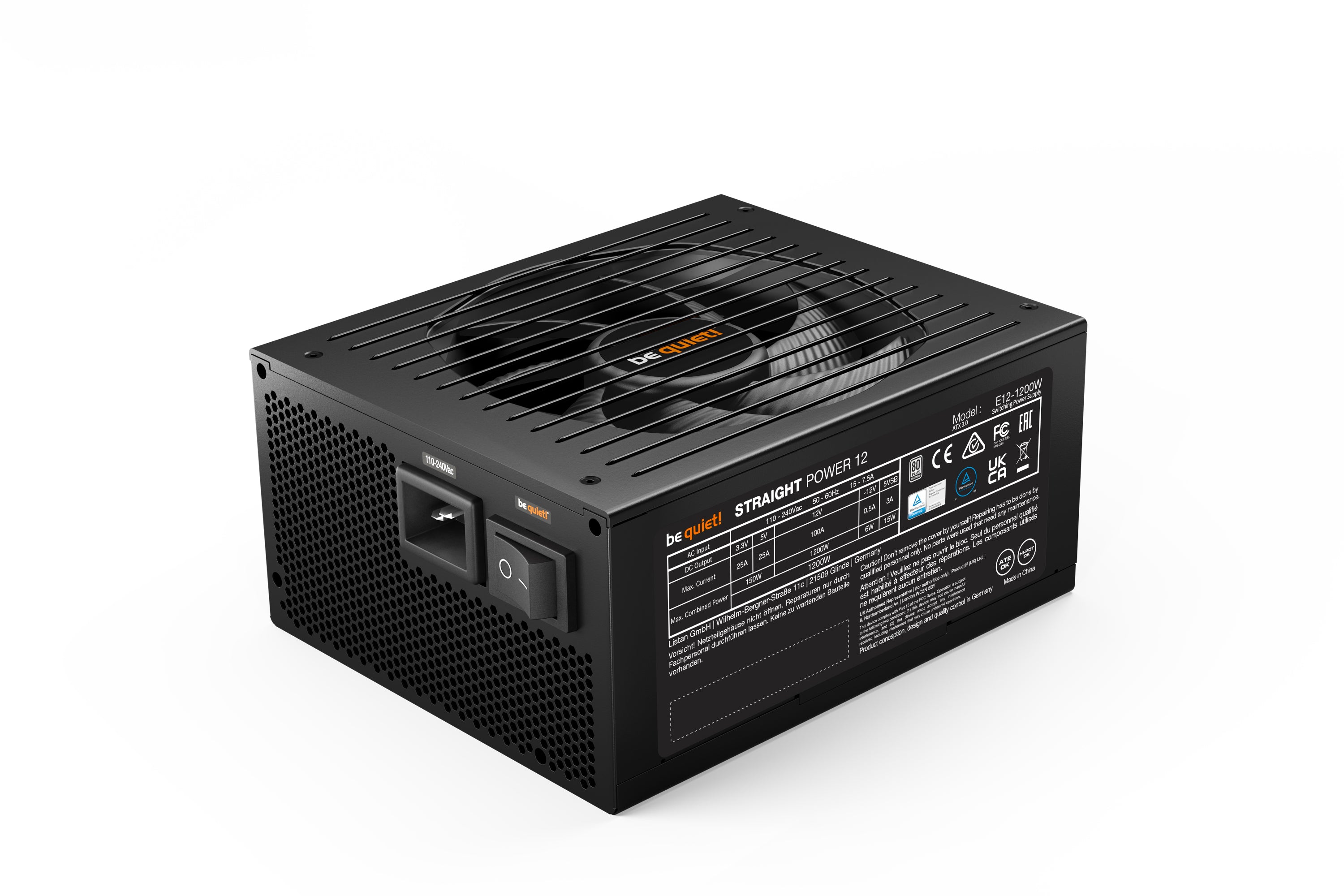 be quiet! Straight Power 12 1200W - Schwarz