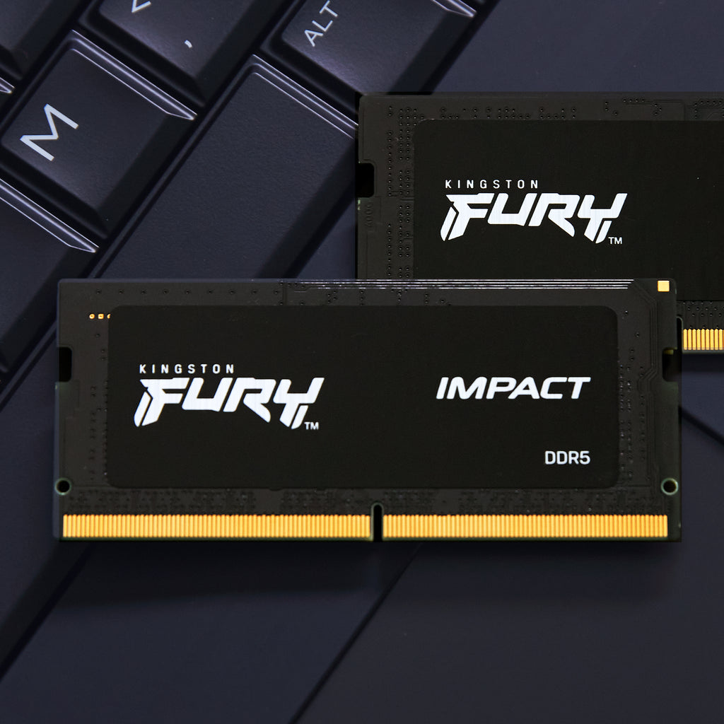 Kingston Technology FURY Impact RAM 16 Go 1 x 16 Go DDR5 6400 MT/s 262-pin SO-DIMM