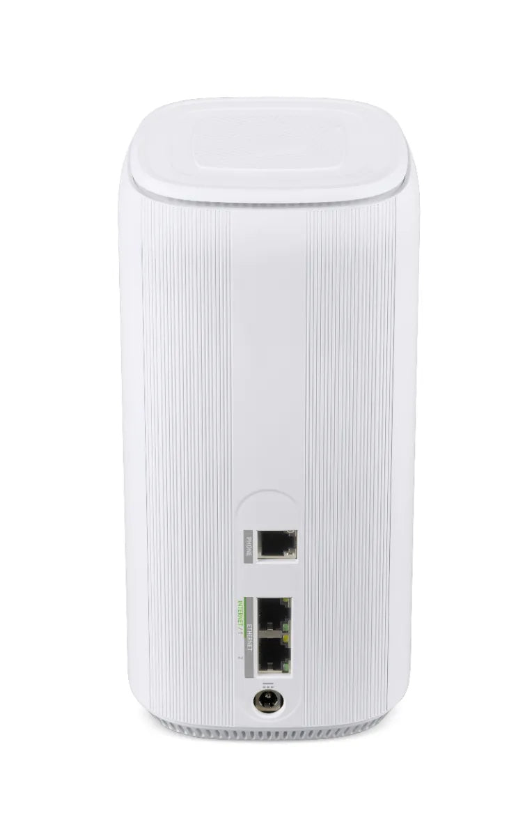 Acer Connect X6E 5G CPE EU Plug trådlös router Gigabit Ethernet Triband (2,4 GHz/5 GHz/6 GHz) Vit