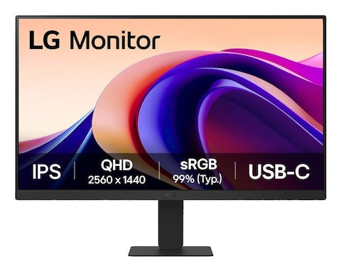 LG 24U631A-B Flachbildschirme 60,5 cm (23.8") 2560 x 1440 Pixel Quad HD Schwarz