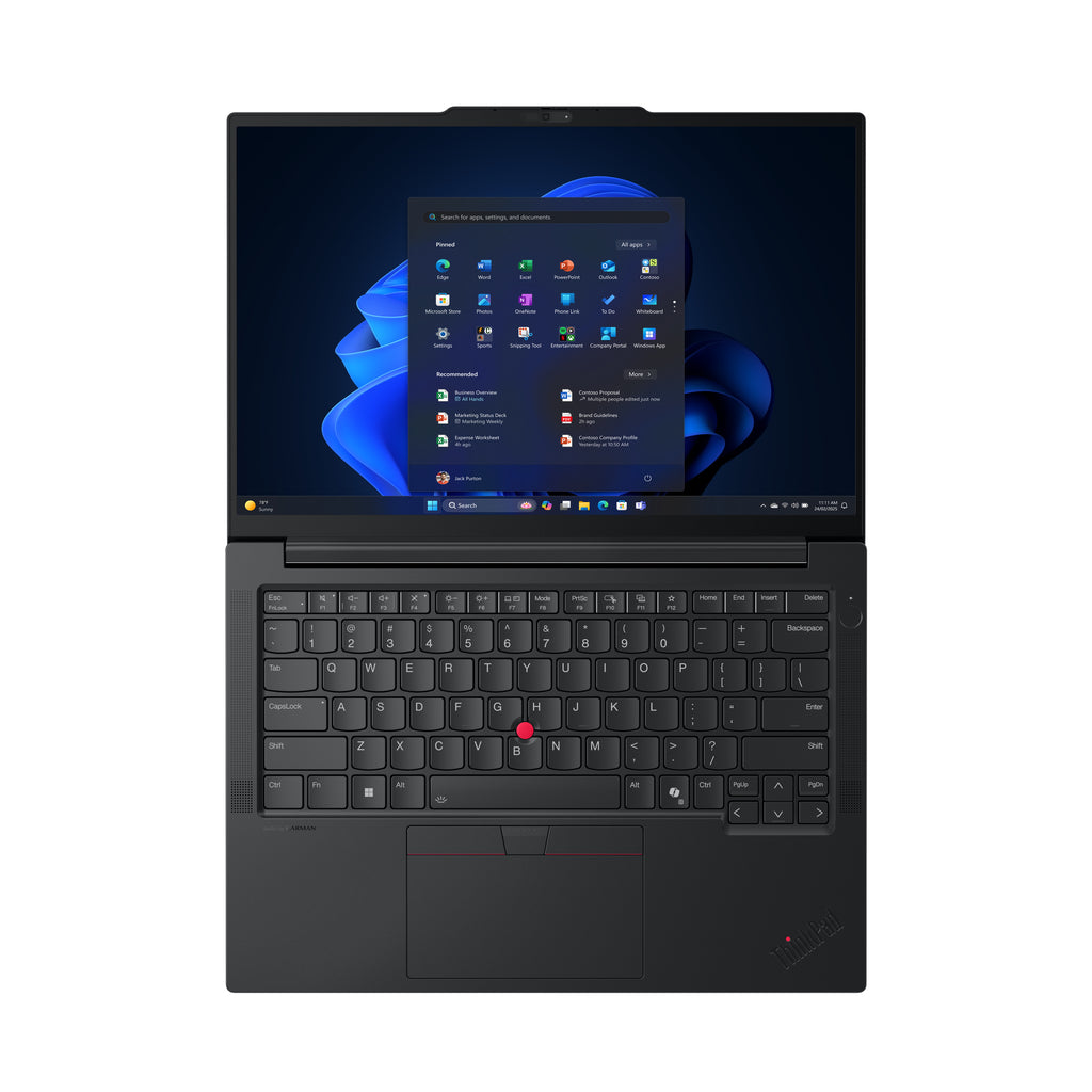 Lenovo ThinkPad E14 Gen 7 (AMD) AMD Ryzen™ 5 230 Ordinateur portable 35,6 cm (14") WUXGA 16 Go DDR5-SDRAM 512 Go SSD Wi-Fi 6E (802.11ax) Windows 11 Pro Nordique Noir