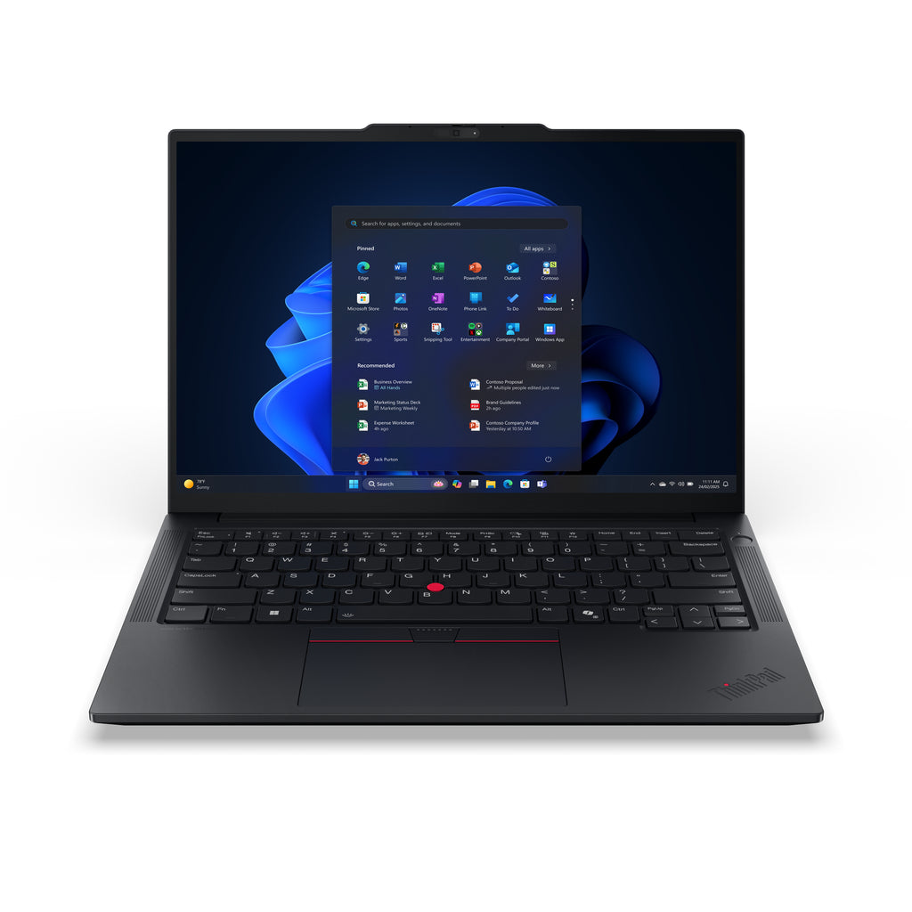 Lenovo ThinkPad E14 Gen 7 (AMD) AMD Ryzen™ 5 230 Ordinateur portable 35,6 cm (14") WUXGA 16 Go DDR5-SDRAM 512 Go SSD Wi-Fi 6E (802.11ax) Windows 11 Pro Nordique Noir