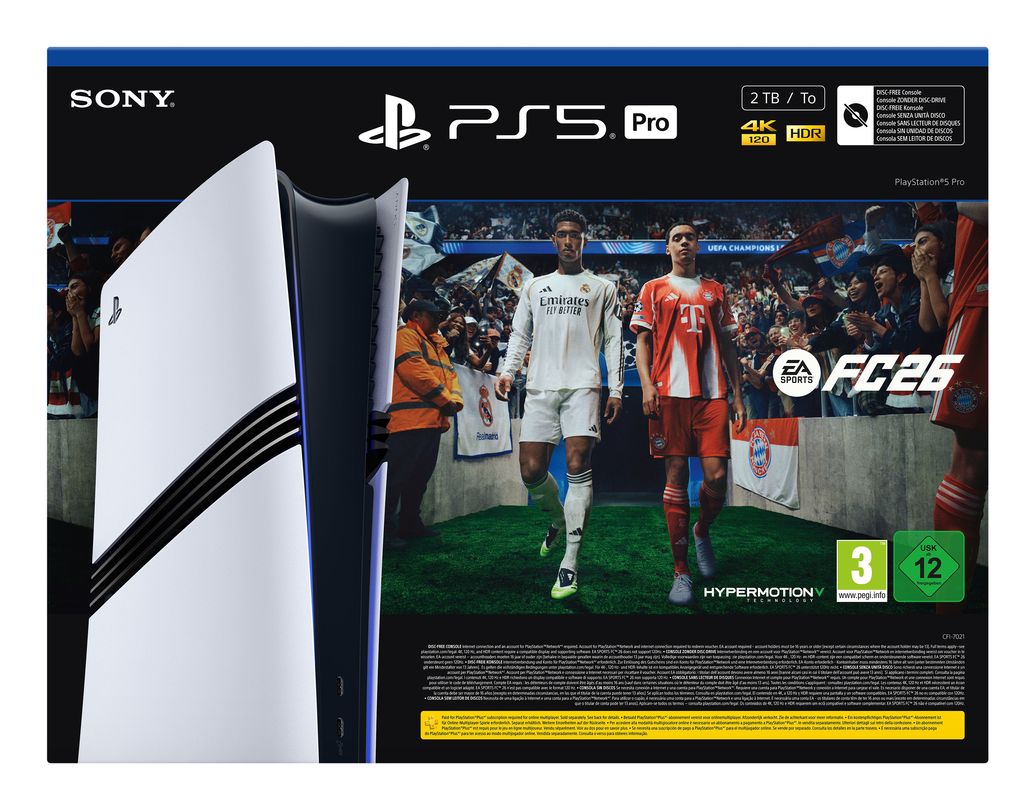 Sony PlayStation 5 Pro 2TB Wi-Fi + EA Sports FC 26 Bundle