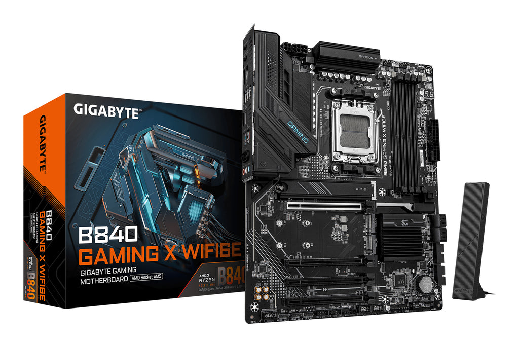GIGABYTE B840 GAMING X WIFI6E AMD B840 AM5-sockel ATX