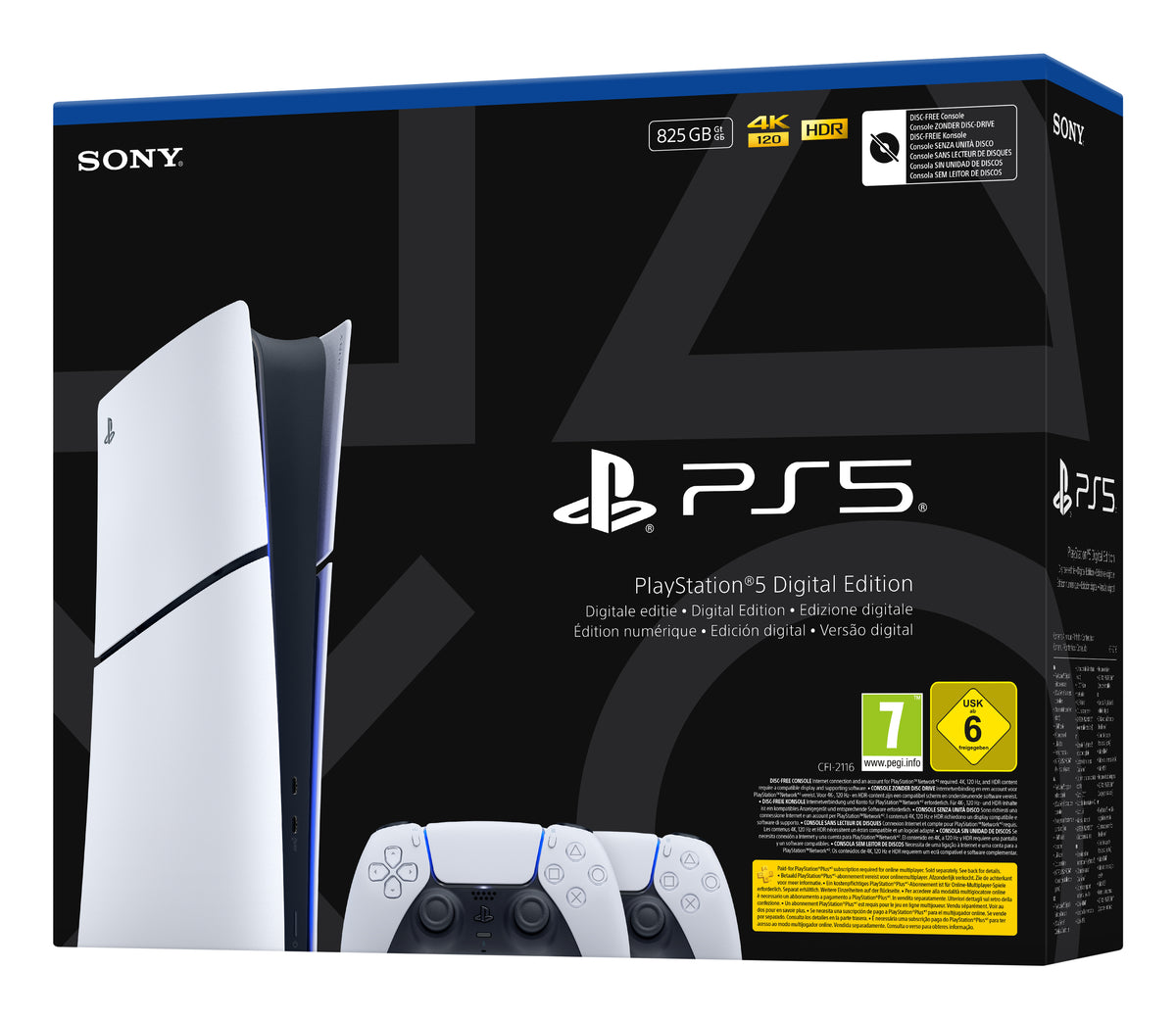 Sony Playstation 5 Slim Digital 825GB Wi-Fi