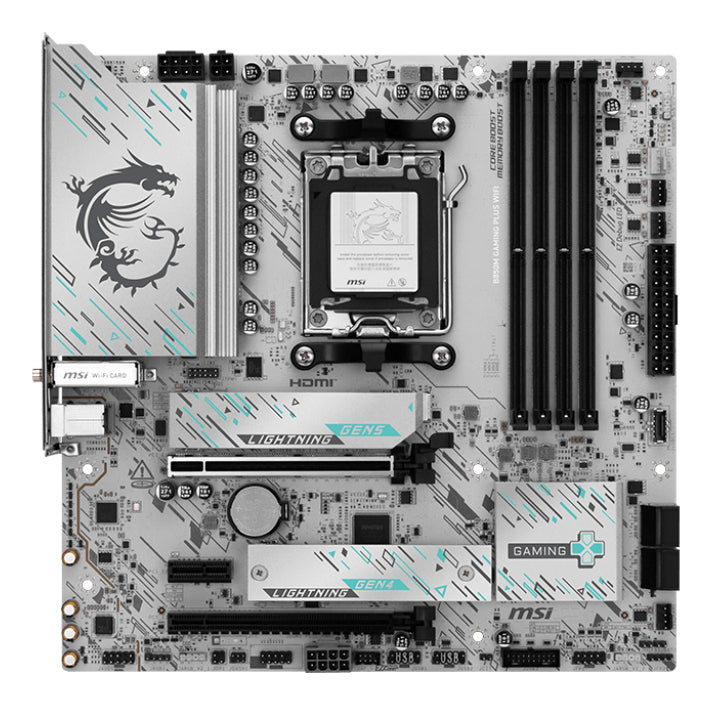 MSI B850M GAMING PLUS WIFI AMD B850 AM5-Sockel micro ATX