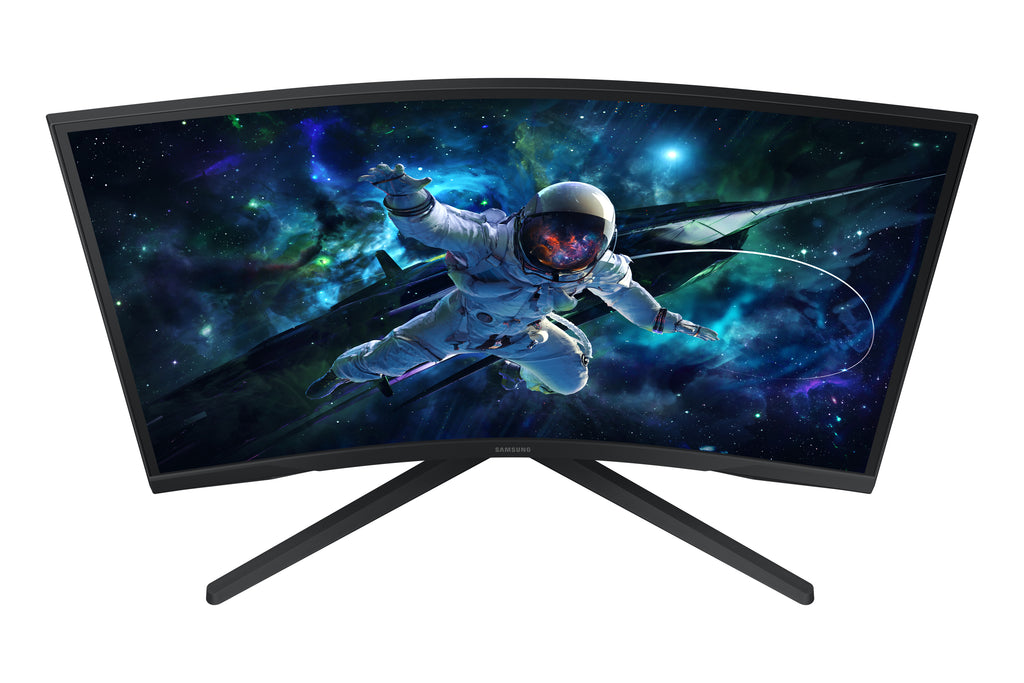 Samsung G55C platta pc-skärmar 68,6 cm (27") 2560 x 1440 pixlar Wide Quad HD LED Svart