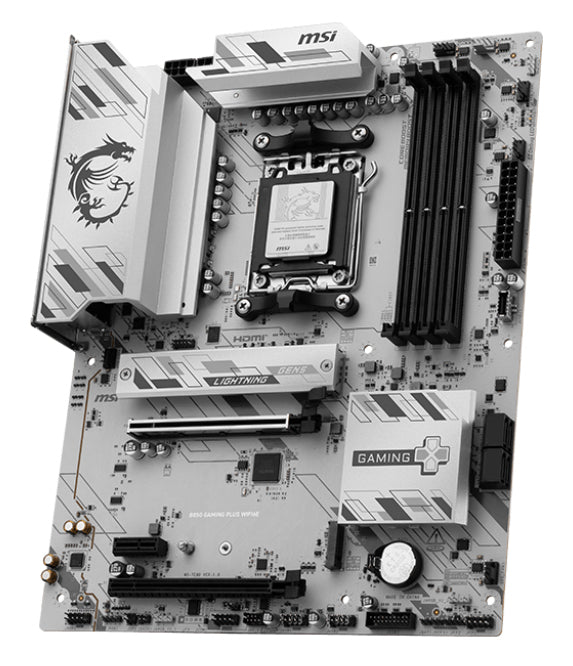 MSI B850 GAMING PLUS WIFI6E moderkort AMD B850 AM5-sockel ATX