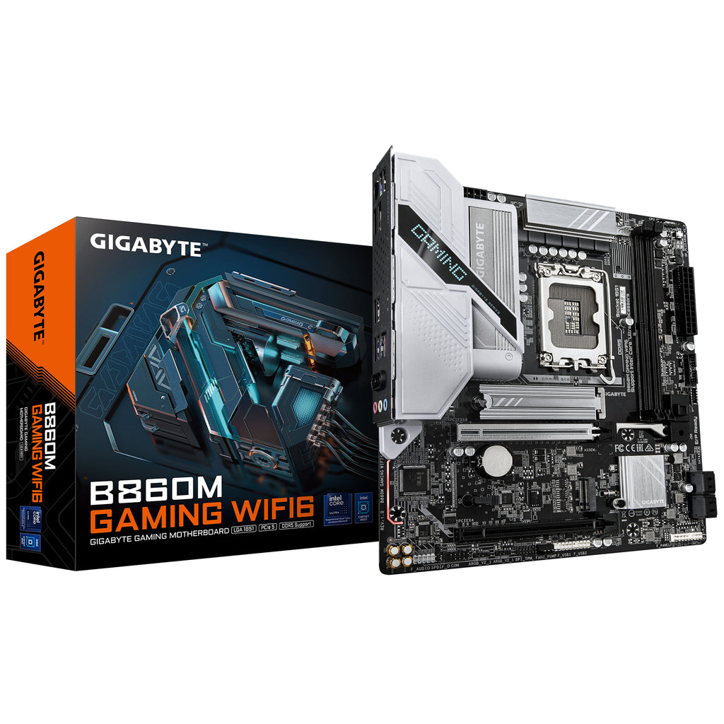 GIGABYTE B860M GAMING WIFI6 moderkort LGA 1851 (Socket V1) micro ATX