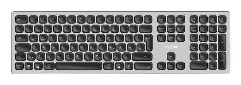 LogiLink Multi-Device Keyboard Trådlöst