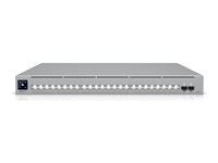 Ubiquiti UniFi Pro XG 24 Switch 24-portar 25 Gigabit Ethernet / 10 Gigabit Ethernet / 5 Gigabit Ethernet / 2.5 Gigabit Ethernet / Gigabit Ethernet