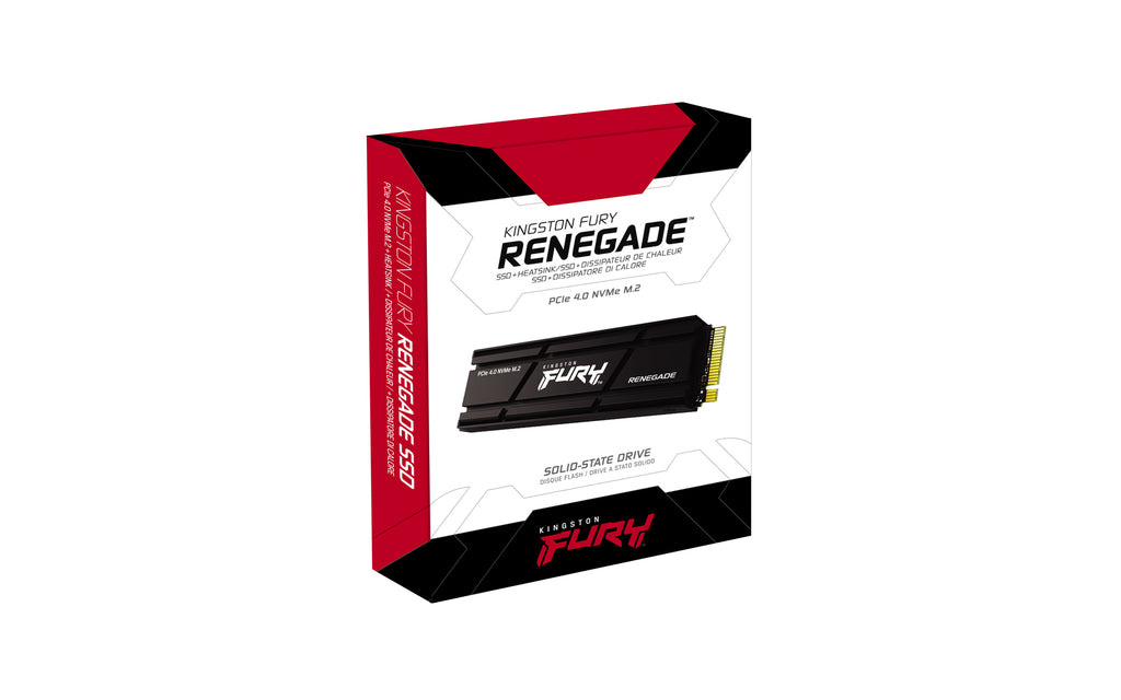 Kingston Technology FURY Renegade 1 To M.2 PCI Express 4.0 NVMe 3D TLC