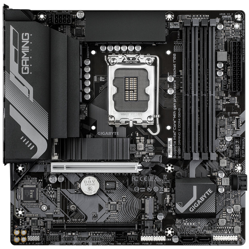 GIGABYTE B760M GAMING X DDR4 GEN5 Intel B760 LGA 1700 micro ATX