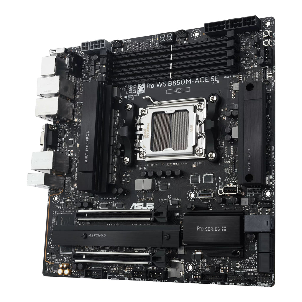 ASUS PRO WS B850M-ACE SE AMD B850 AM5-Sockel micro ATX