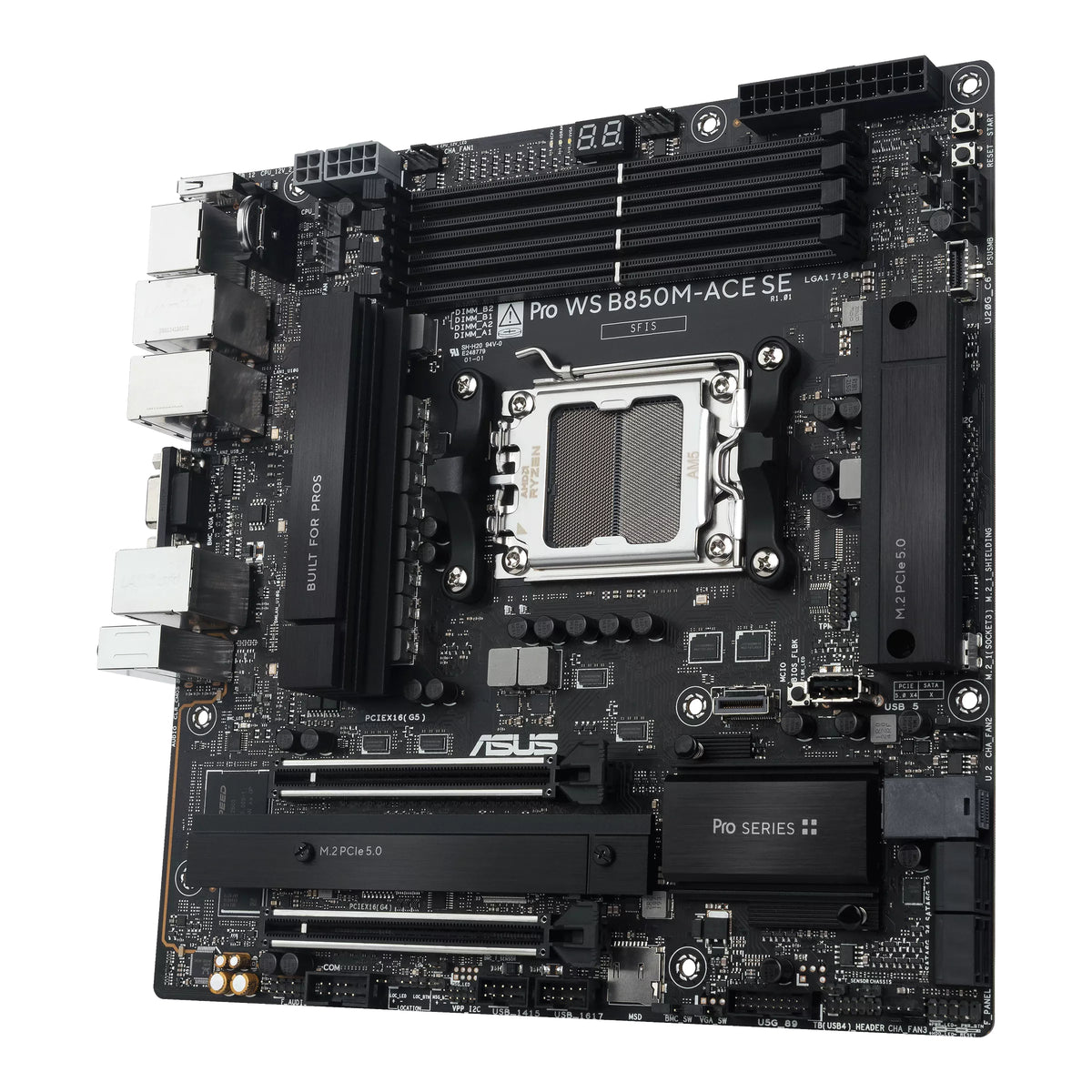 ASUS PRO WS B850M-ACE SE AMD B850 AM5-Sockel micro ATX