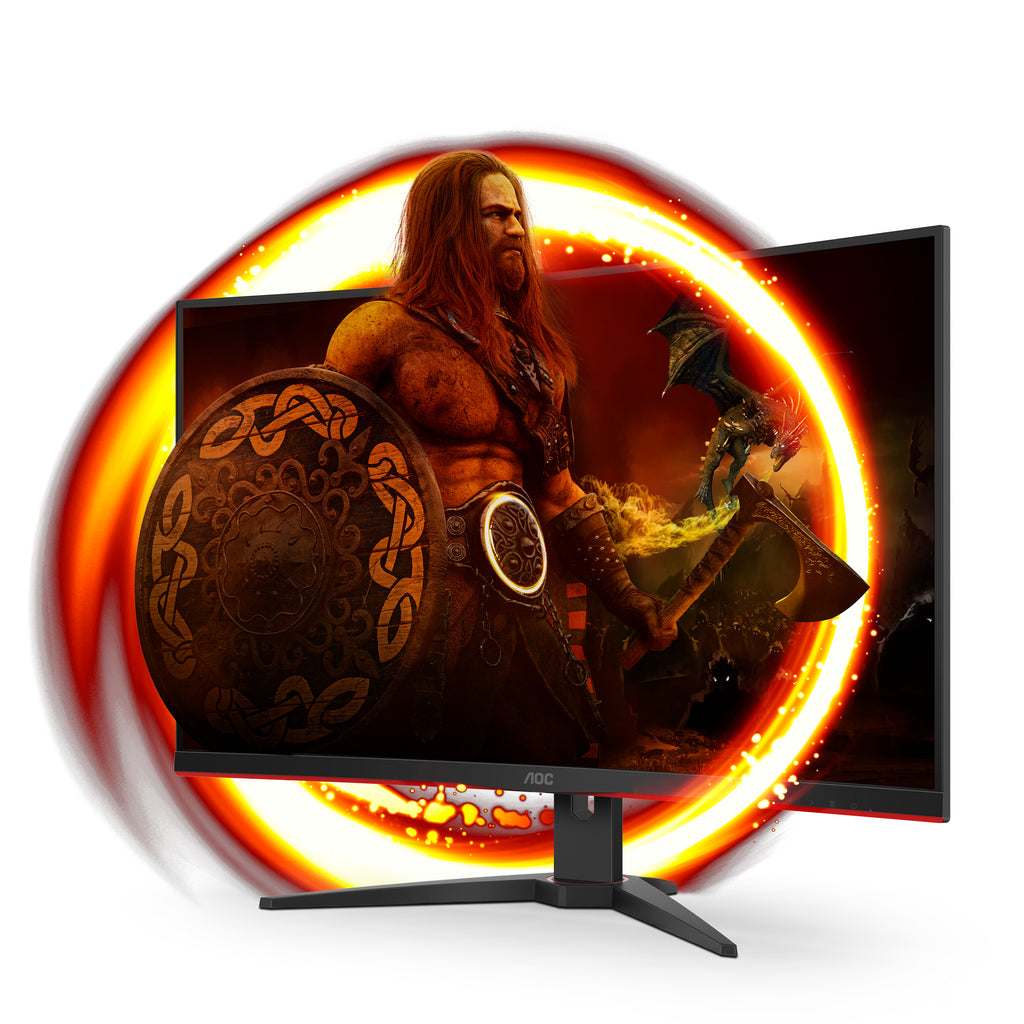 AOC G2 C32G2ZE/BK Flat PC Monitors 80 cm (31.5") 1920 x 1080 Pixels Full HD LED Black, Red