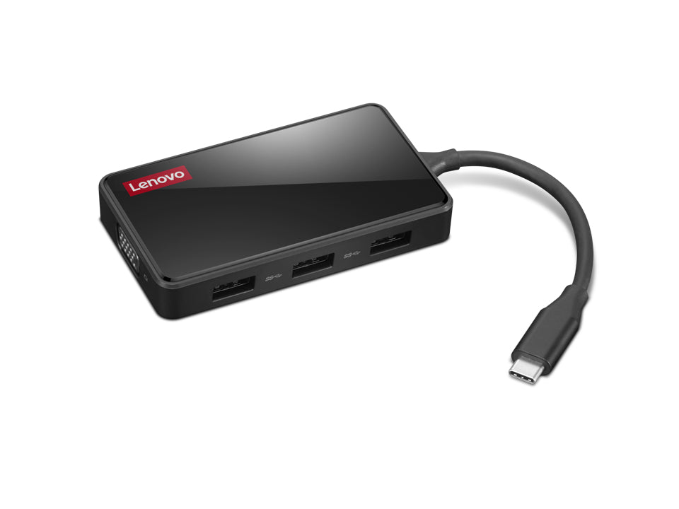 Lenovo GX91M73945 Dockingstationen für Laptops Kabel USB 3.2 Gen 1 (3.1 Gen 1) Type-C Schwarz