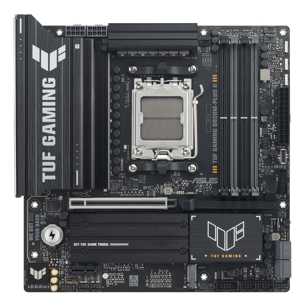 ASUS TUF Gaming B850M-PLUS II AMD B850 AM5-Sockel micro ATX