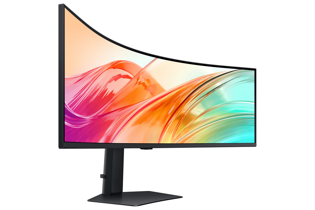 Samsung S95UC platta pc-skärmar 124,5 cm (49") 5120 x 1440 pixlar Dual QHD LCD Svart