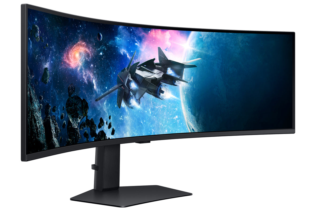 Samsung G95C flache PC-Bildschirme 124,5 cm (49") 5120 x 1440 Pixel Dual QHD LED Schwarz