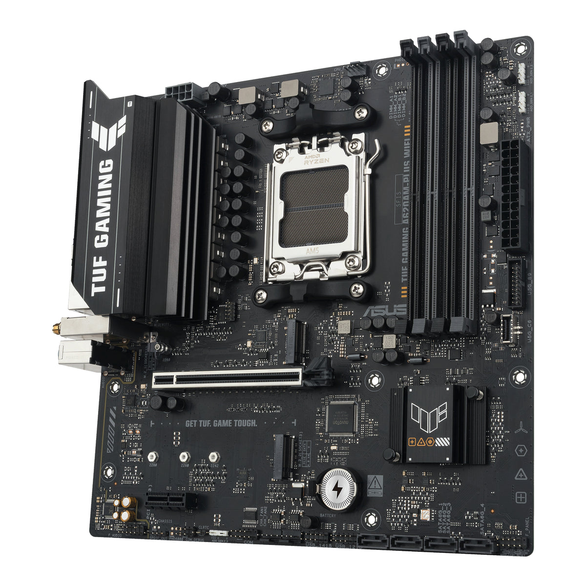 ASUS TUF Gaming A620AM-PLUS WIFI AMD A620A AM5-sockel micro ATX