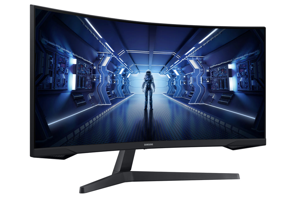 Samsung G55T flache PC-Monitore 86,4 cm (34") 3440 x 1440 Pixel UltraWide Quad HD LED Schwarz
