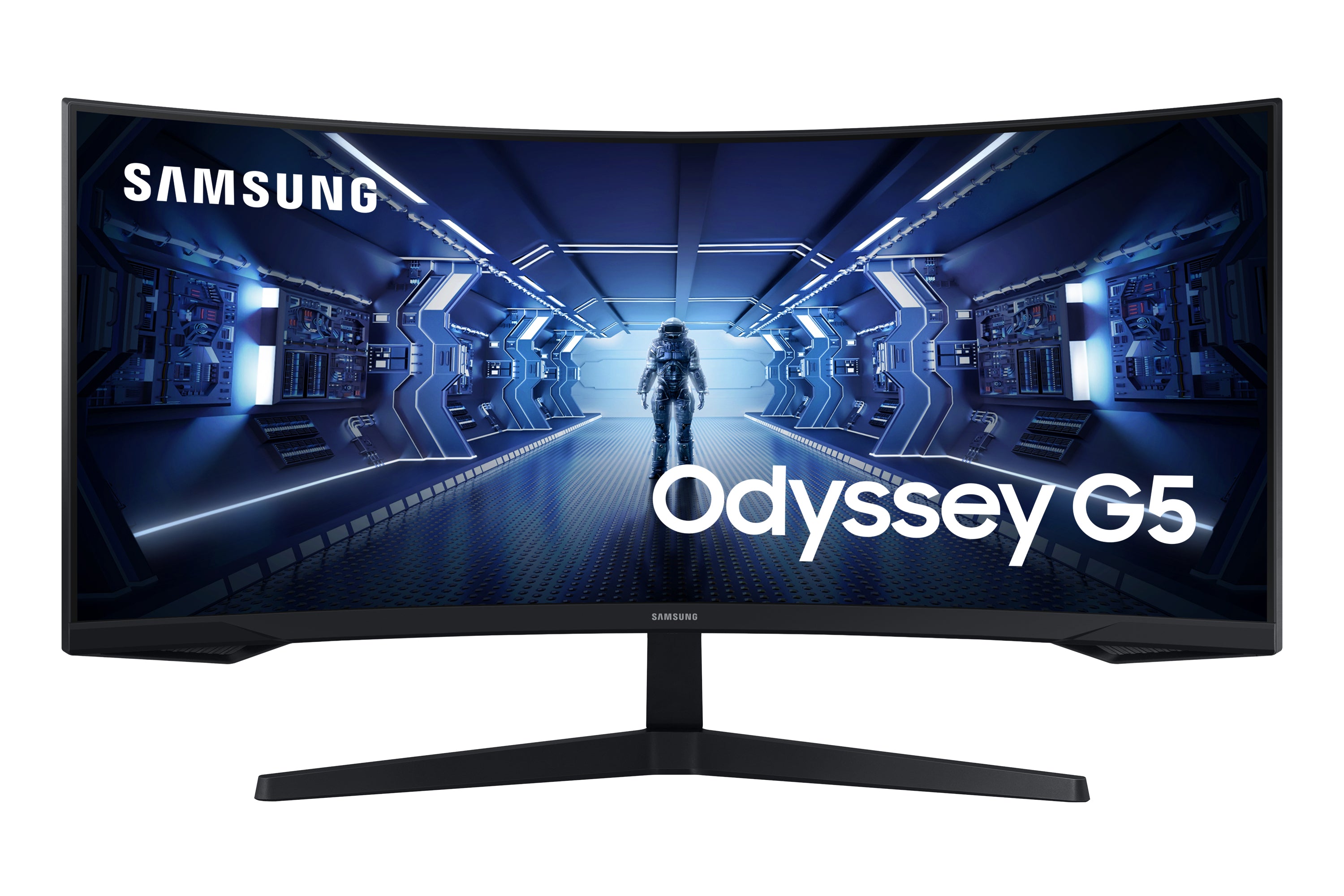 Samsung G55T flache PC-Monitore 86,4 cm (34") 3440 x 1440 Pixel UltraWide Quad HD LED Schwarz