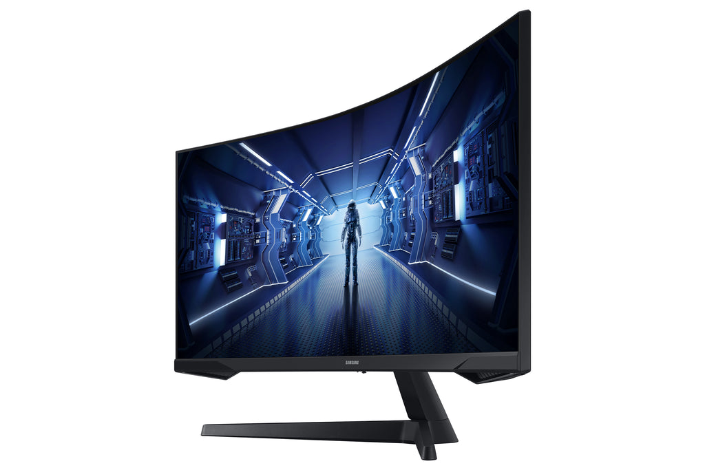 Samsung G55T flache PC-Monitore 86,4 cm (34") 3440 x 1440 Pixel UltraWide Quad HD LED Schwarz